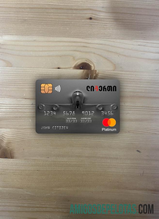 Georgia Liberty Bank Mastercard Platinum Photolook Frente exemplo real